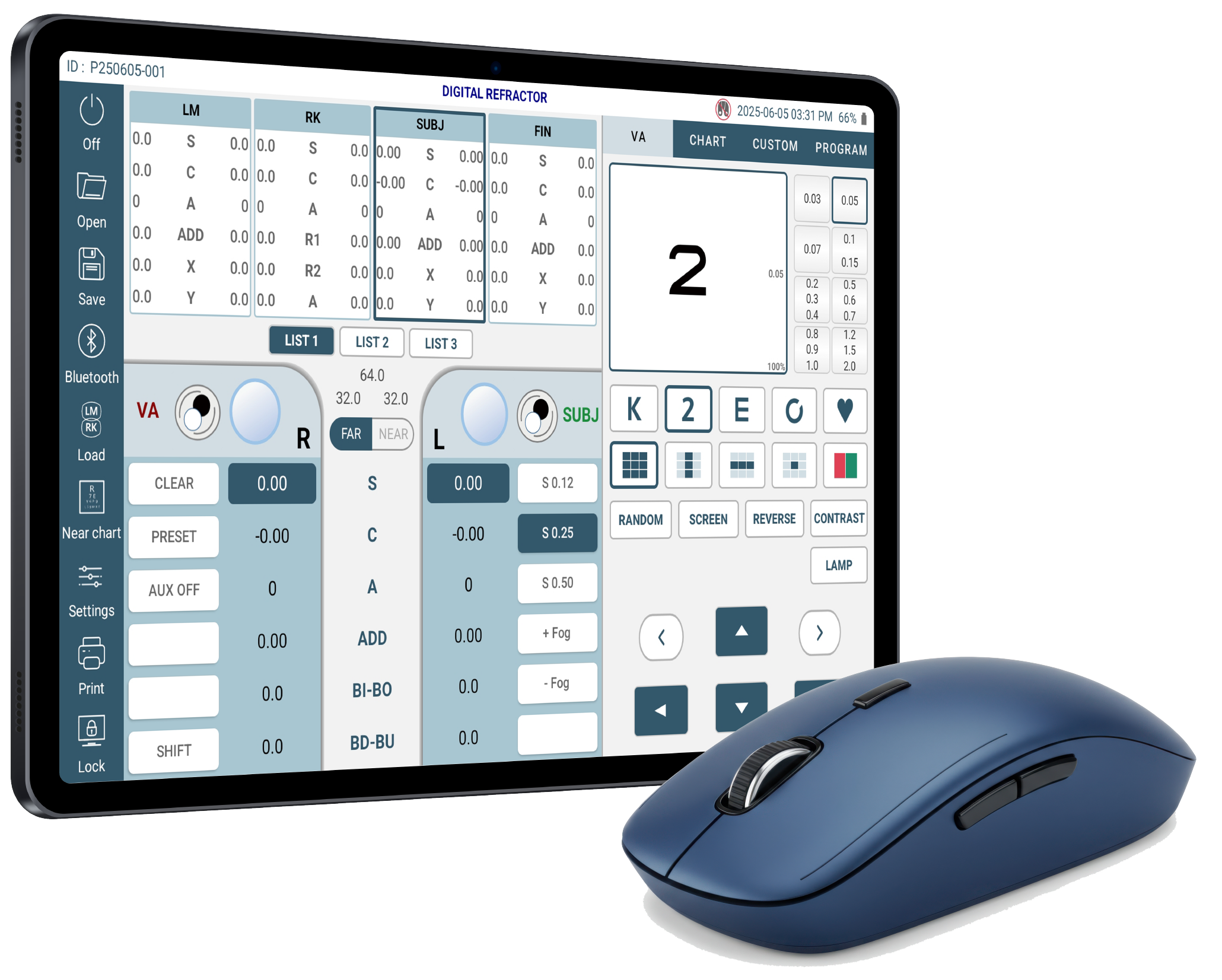 Wireless Tablet Control